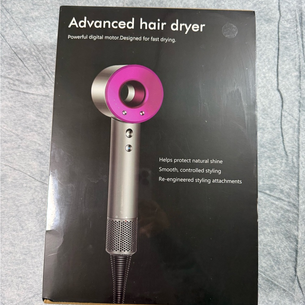 Advanced Hair Dryer with 5 attachments